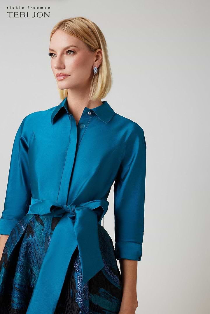 Teri Jon | Shirtdress