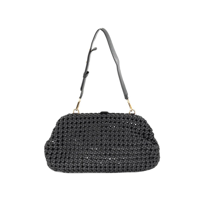 Bc Handbags | Braided Weave Clutch