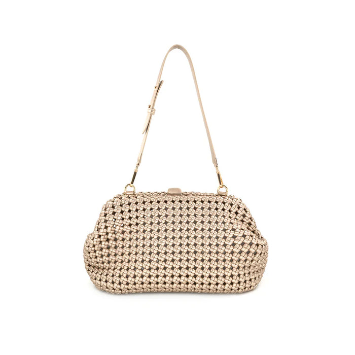 Bc Handbags | Braided Weave Clutch