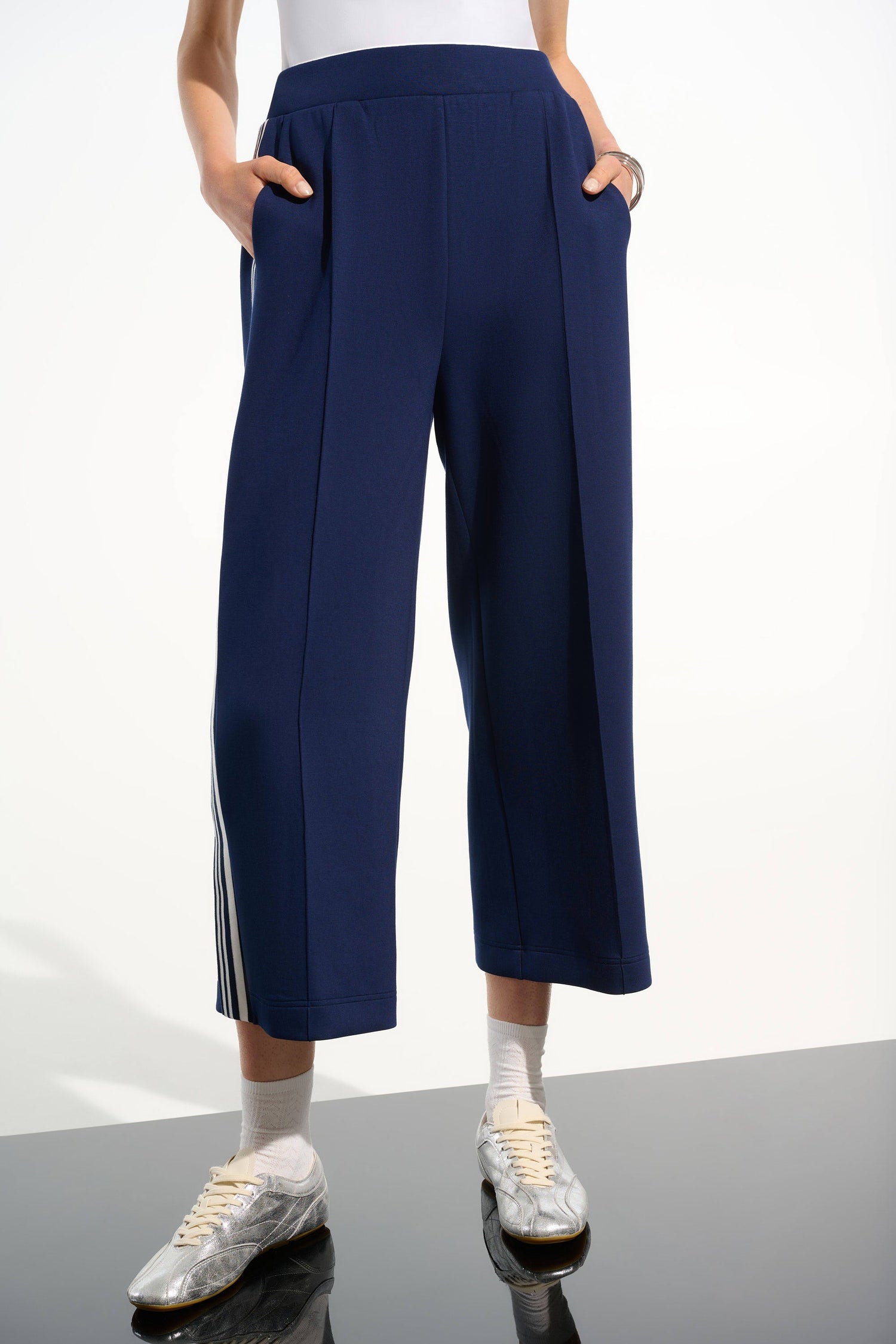 Scuba Jersey Pull-On Pants