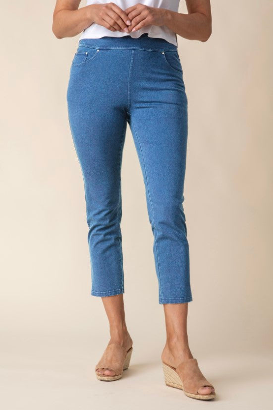 Habitat | Stonewash Ctn Knits Capri Knit