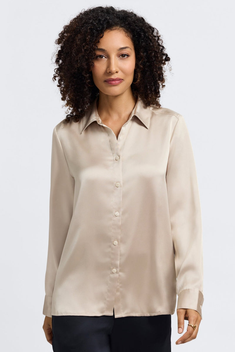 Foxcroft | Bianca Ls Top