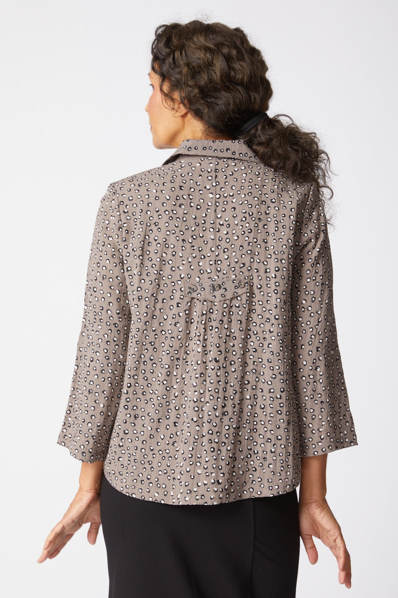 Habitat | Express Dot Mix Pleat Back Jac