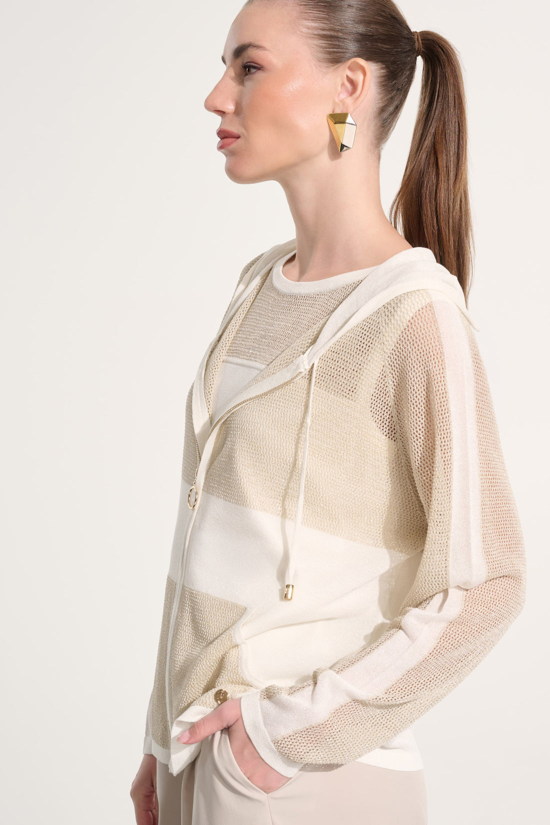 Hooded Zip Jacket