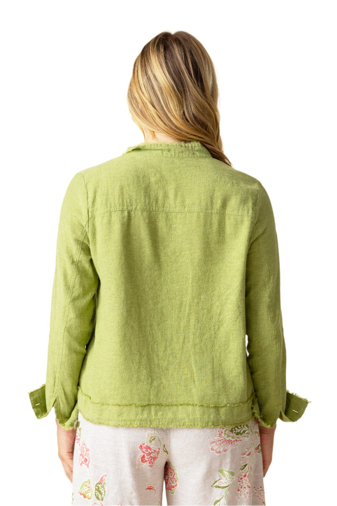 Habitat | Linen Solid Summer Breeze Jkt