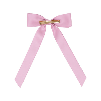 Bow Clip, Oleander Pink