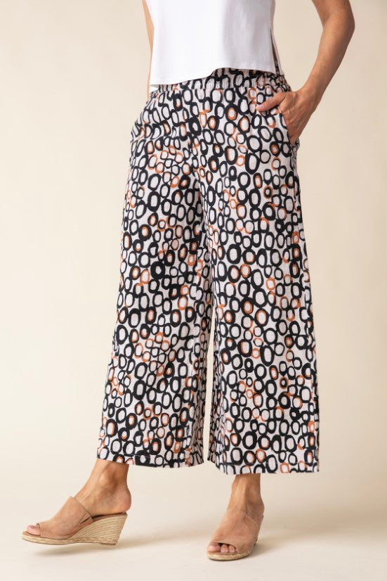 Habitat | Linen Circle Easy Flood Pant