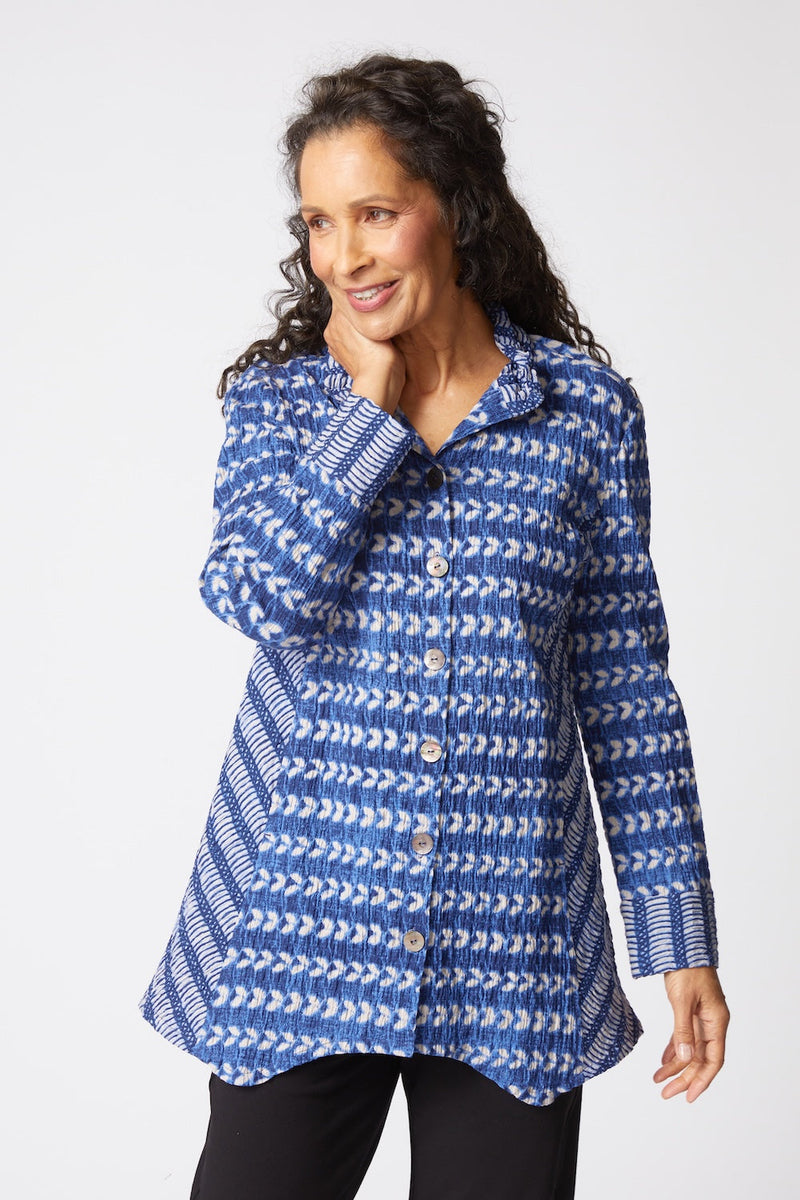 Habitat | Mixed Batiks Artist Swing Shir