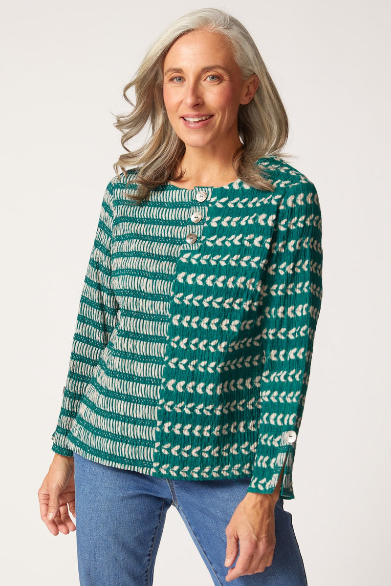 Habitat | Mixed Batiks Mixed Print Pullo