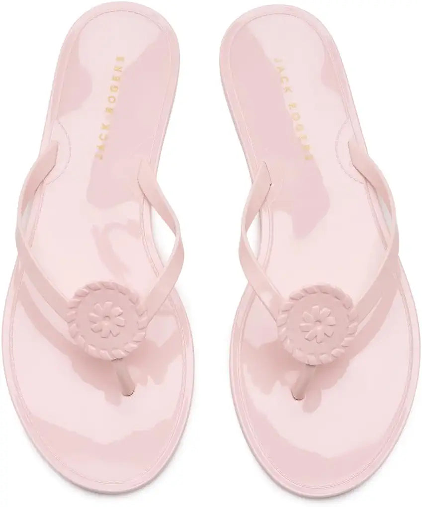 Jack Rogers Roxy Jelly shoes, stylish slip-on footwear with a colorful, waterproof jelly design and classic brand detailing.