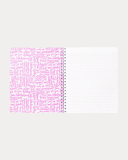 Lifeguard Press | Large Notebook, Royal Coral Fr