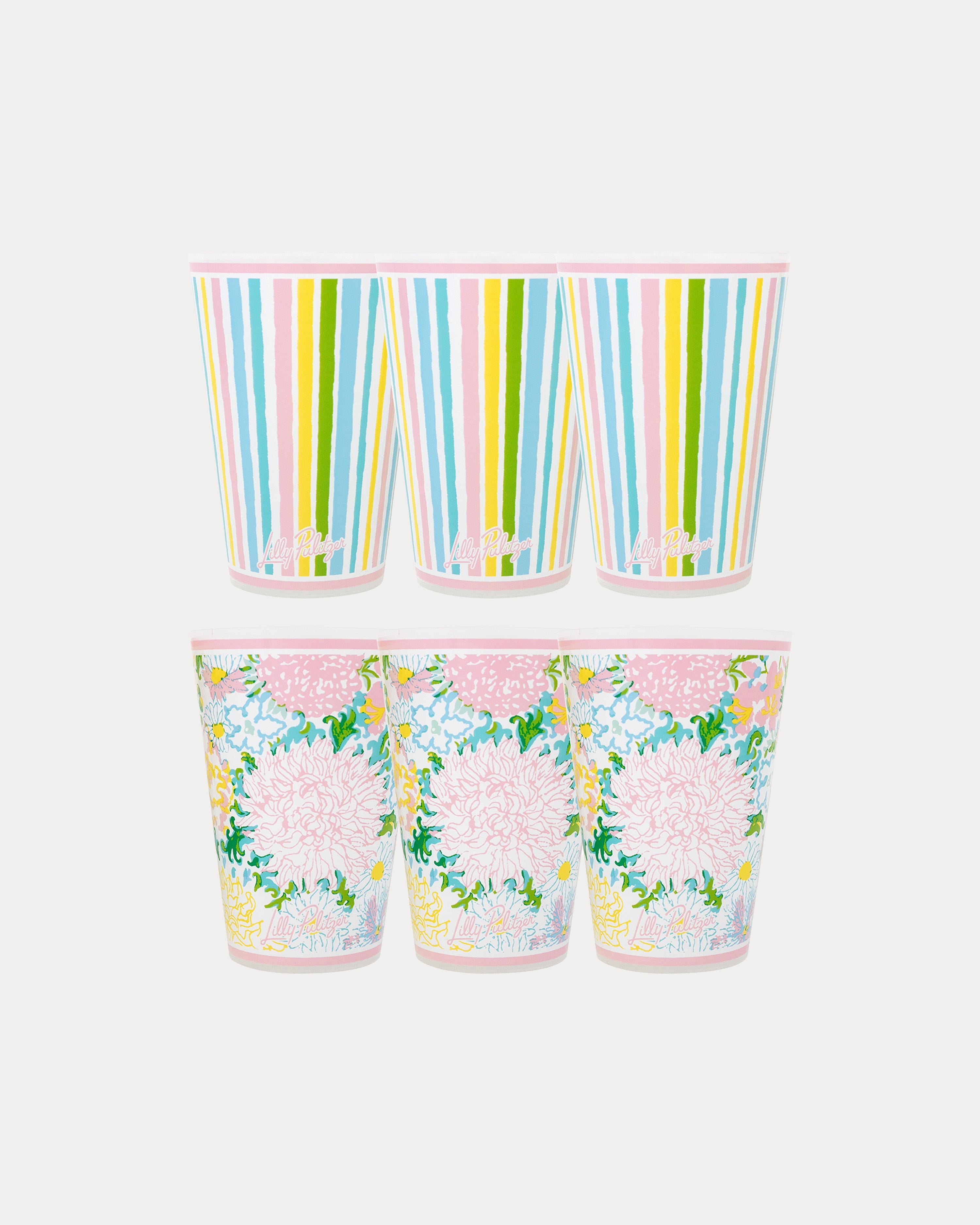 Pool Cup Set - Multi Lilly Garden Home