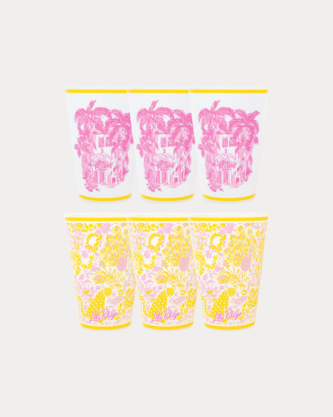 Pool Cup Set - Multi Royal Zoo