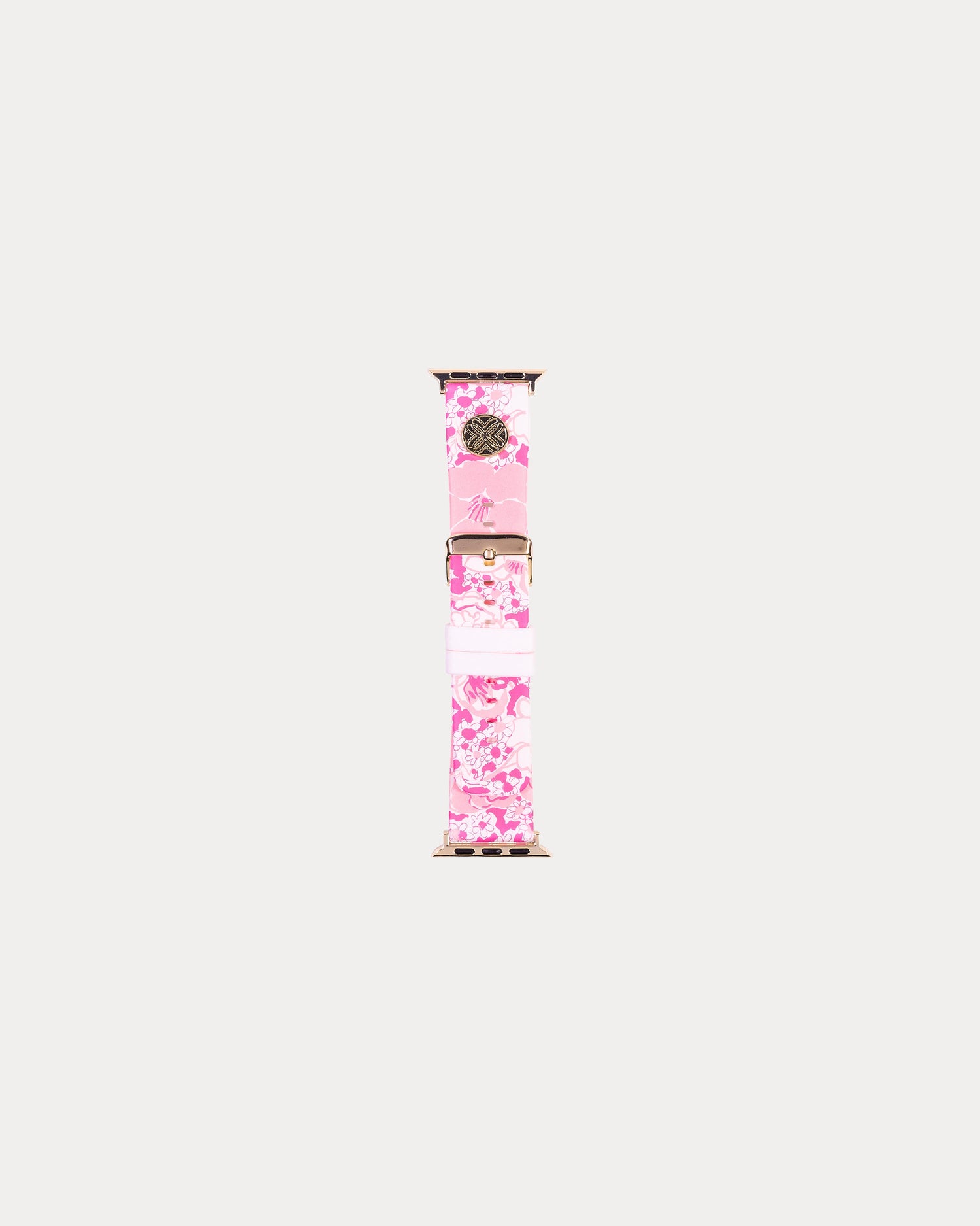 Silicone Apple Watch Band, Conch Shell Pink Burst of Joy