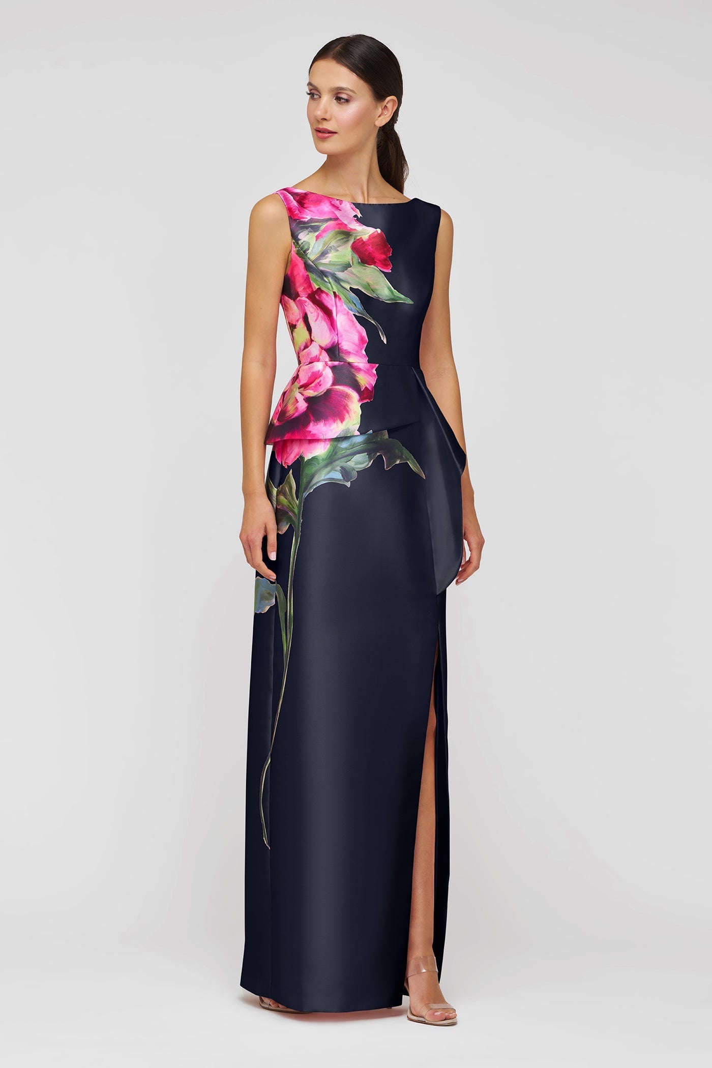Kay Unger | Luciana Column Gown