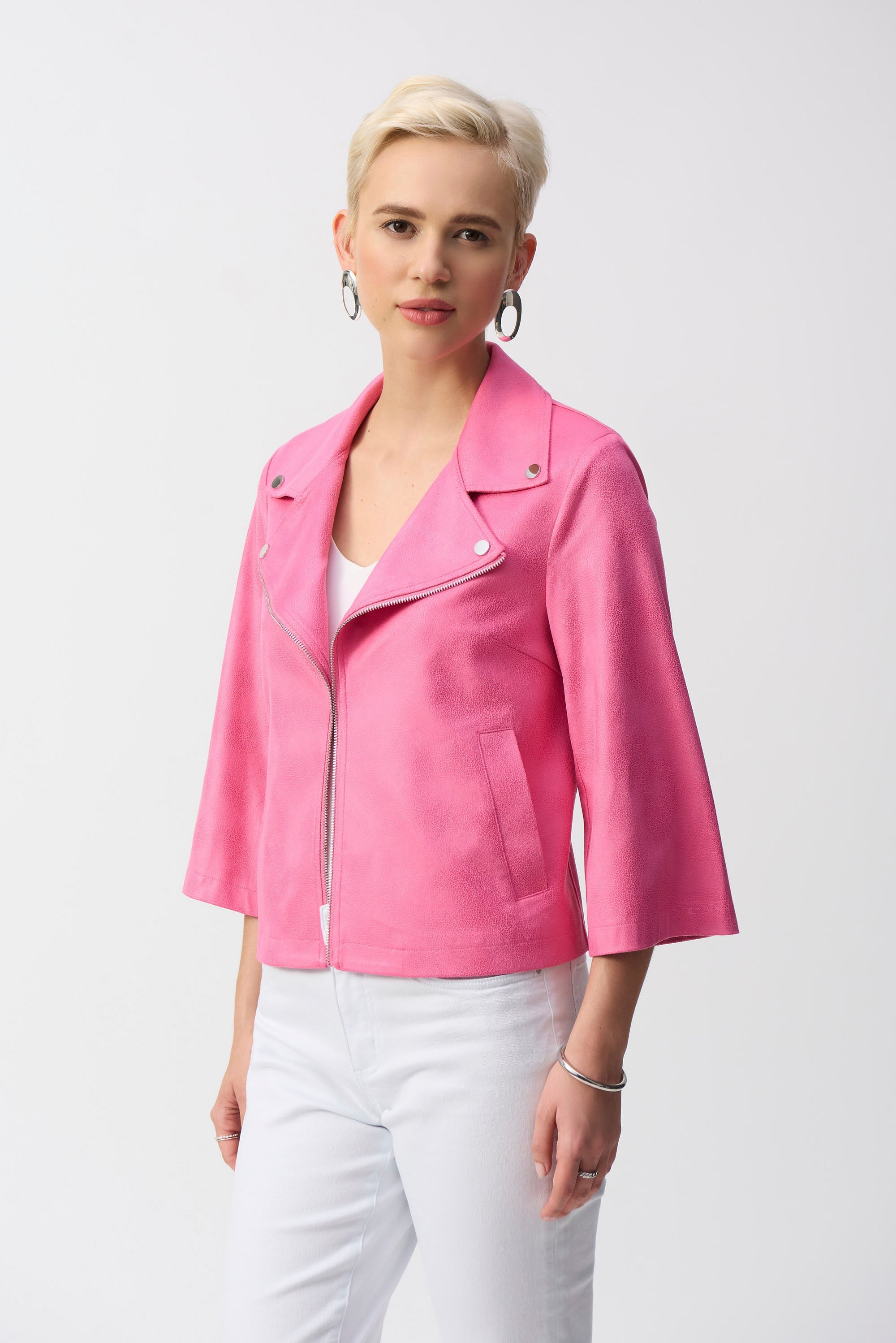 Joseph Ribkoff | Faux Suede Jacket