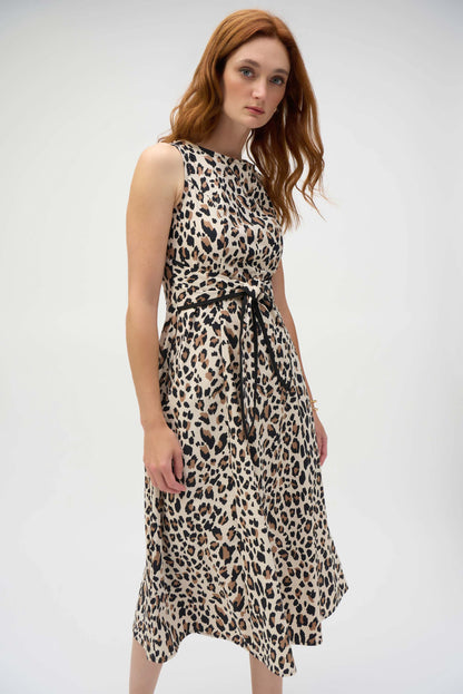 Joseph Ribkoff | Slvless Animal Prnt Dress