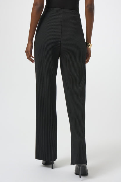 Joseph Ribkoff | Pleated Scuba Wide-leg Pants