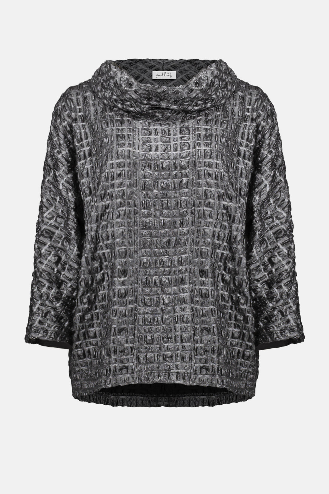 Joseph Ribkoff | Jacquard Cowl Nk Top