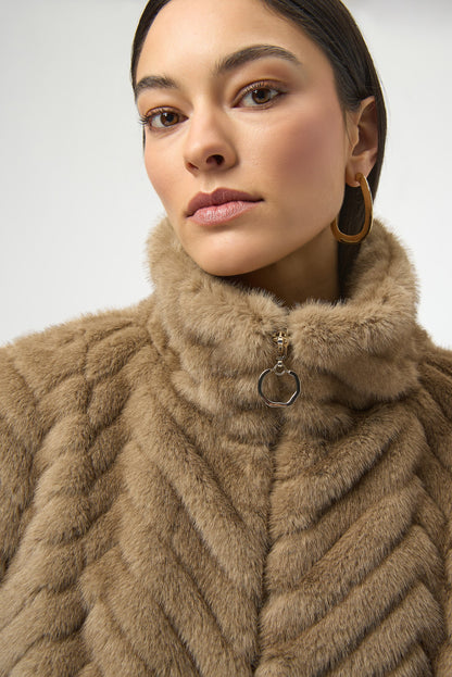 Joseph Ribkoff | Faux Fur Vest