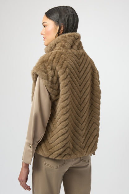 Joseph Ribkoff | Faux Fur Vest