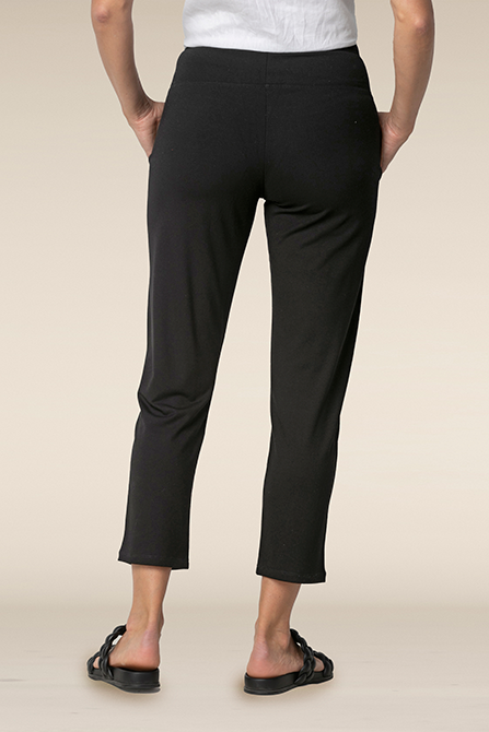 Habitat | Black Straight Pant - Evelyne Talman
