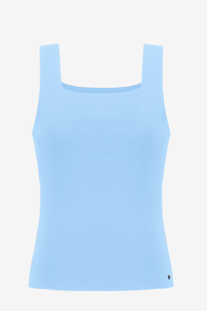 Square Neck Sleeveless Pullover