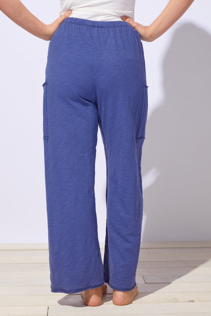 Escape By Hab | Cotton Slub Pocket Flood Pant