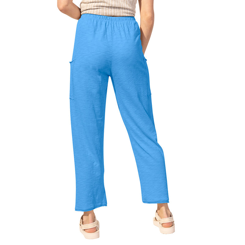 Escape By Hab | Cotton Slub Pocket Flood Pant