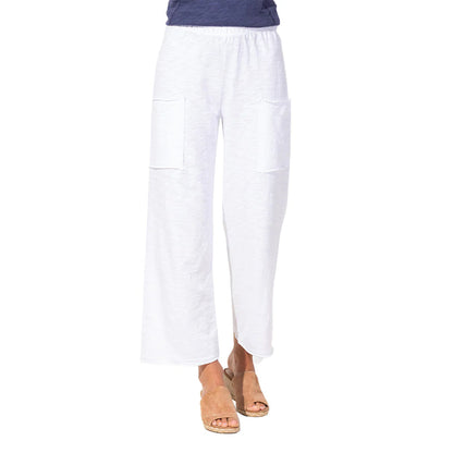 Escape By Hab | Cotton Slub Pocket Flood Pant