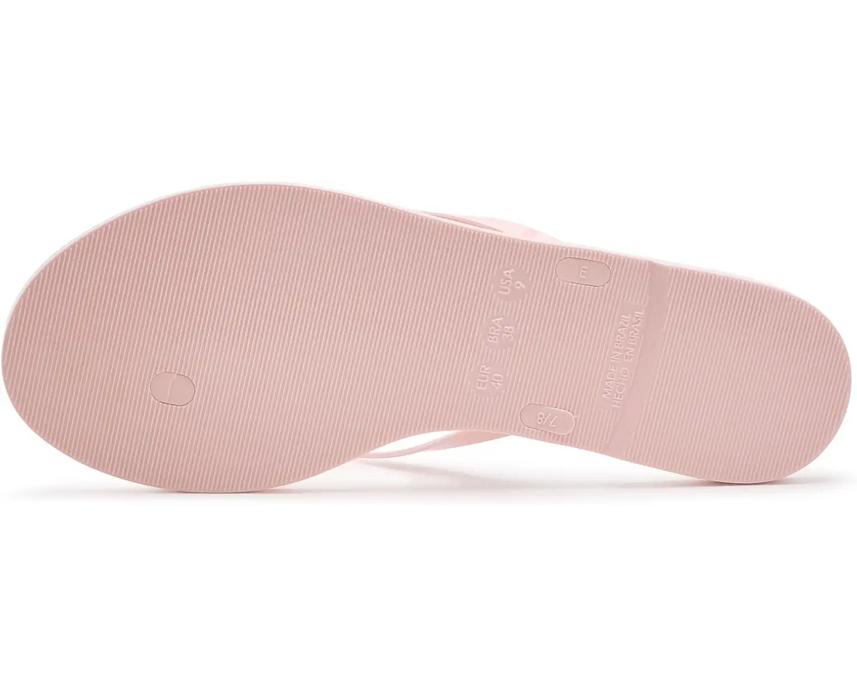 JACK ROGERS Roxy Jelly shoes in clear plastic with colorful accents, lightweight and stylish footwear for summer wear.