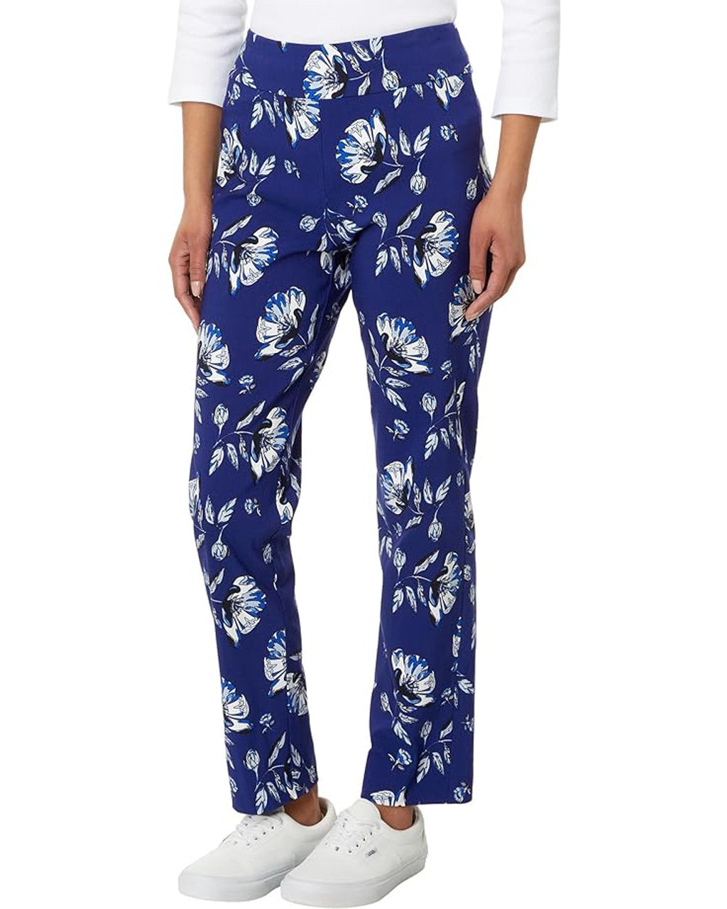 Krazy Larry | Flowers Print Pant