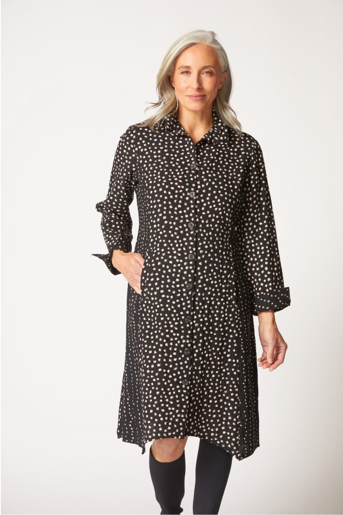 Habitat | Express Dot Mix Artist Dress/d