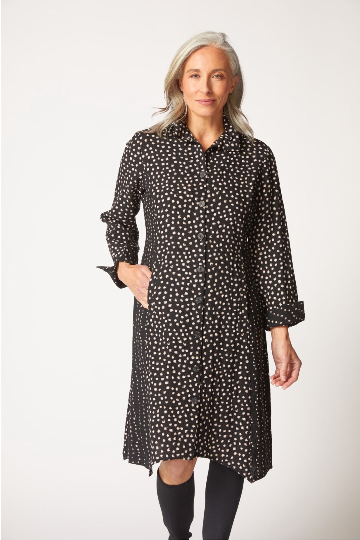 Habitat | Express Dot Mix Artist Dress/d