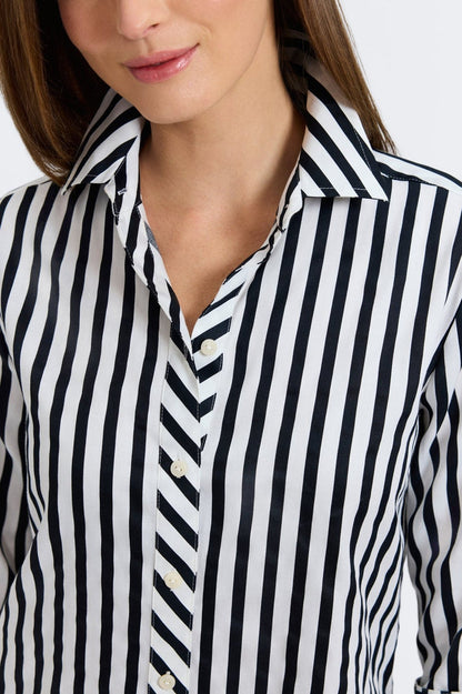Foxcroft | Meghan Top 3/4 Sleeve
