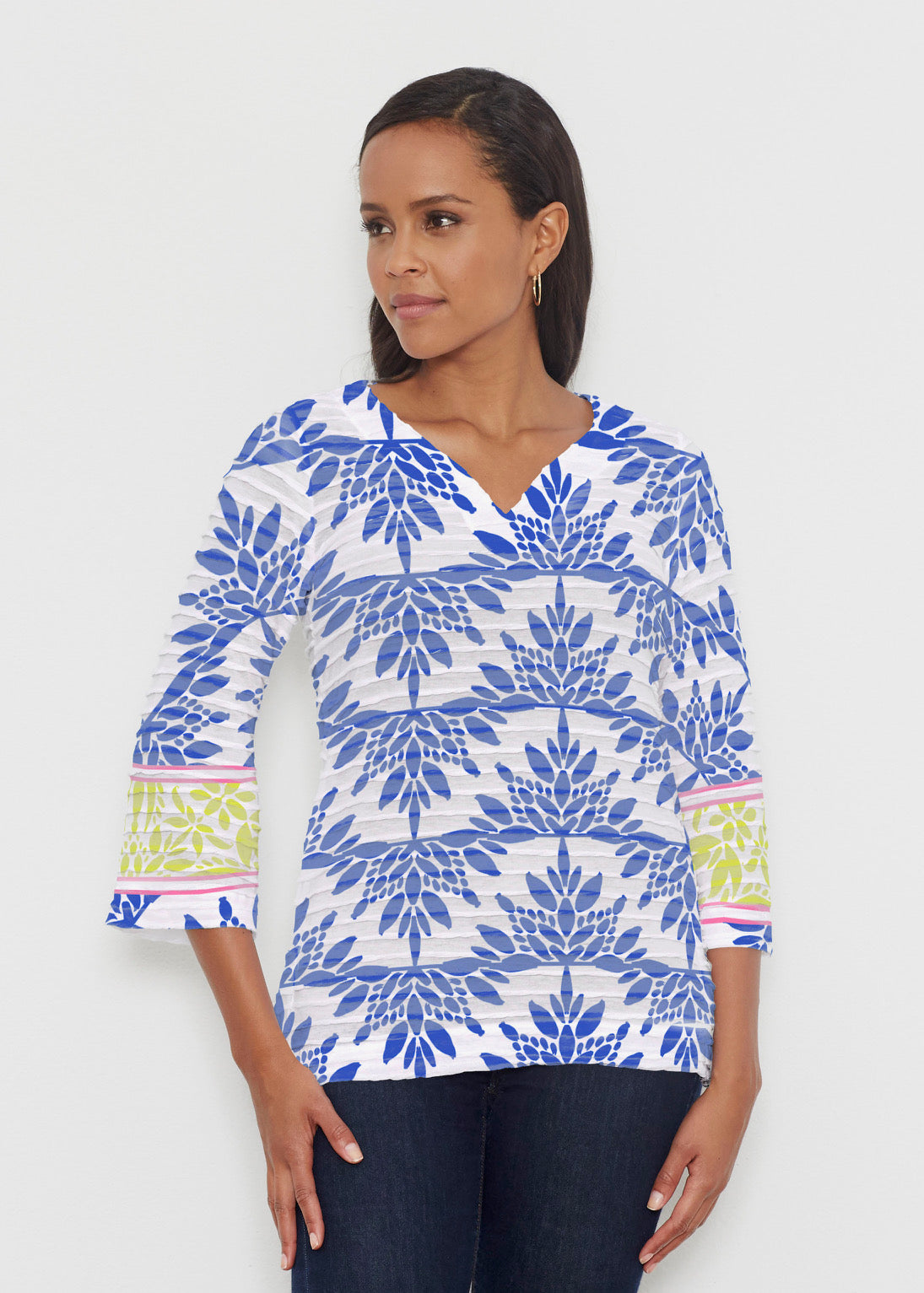 Whimsy Rose | Print Top