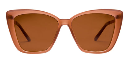 Aloha Fox Sunglasses - Dusty Rose/Brown