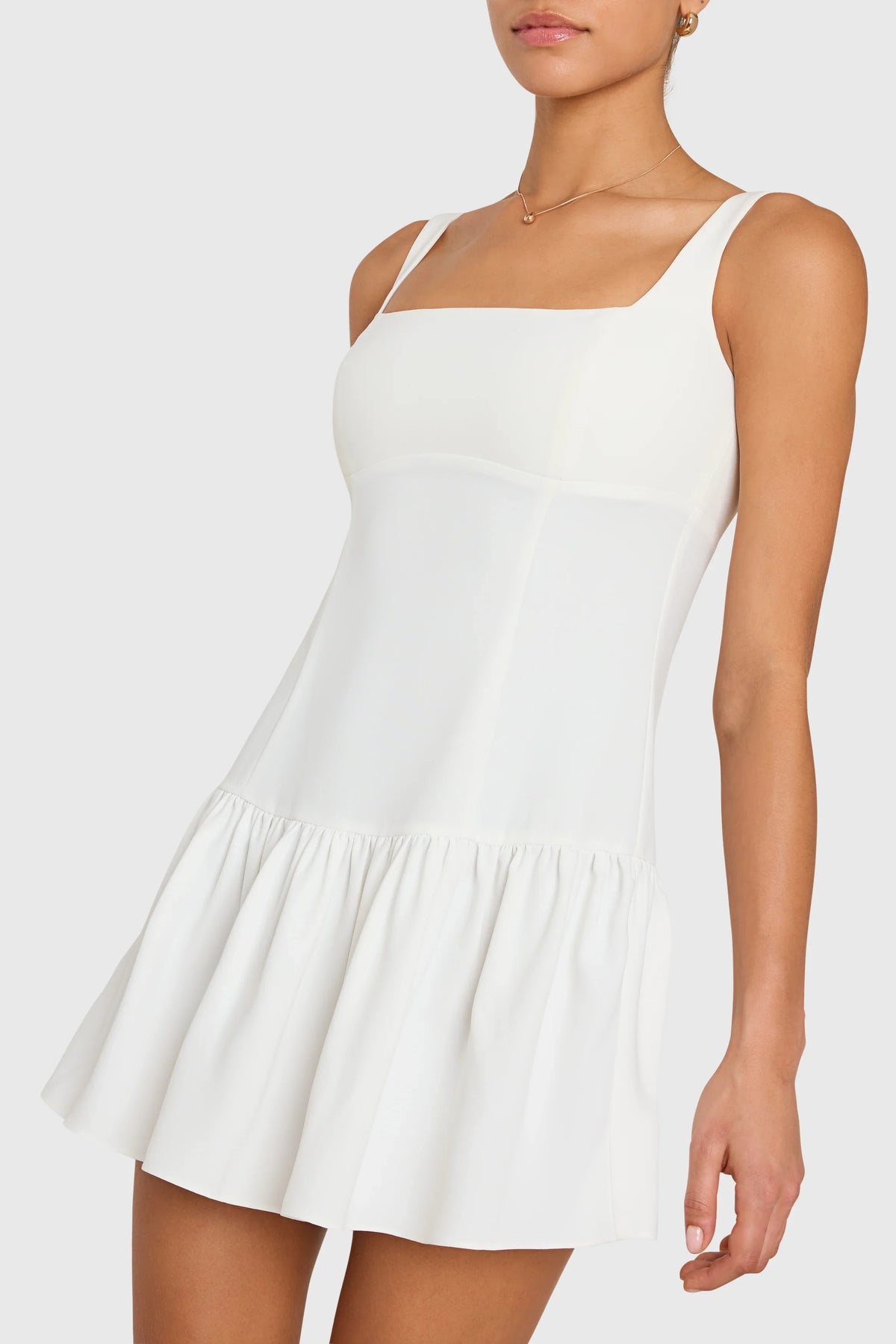 Amanda Uprichard Bryony dress in soft fabric, featuring a stylish design perfect for casual or dressy occasions.