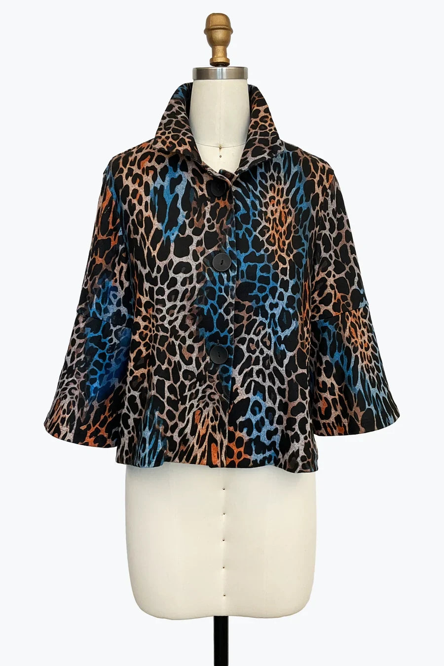 Artistic Animal Print Jacket