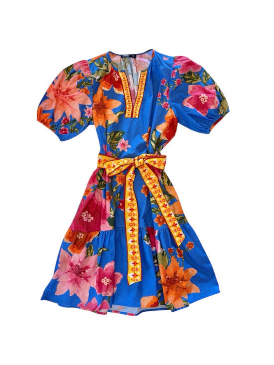 Maude Gwen belted dress for women, stylish knee-length dress with waist belt and elegant design, perfect for casual or dressy occasions.