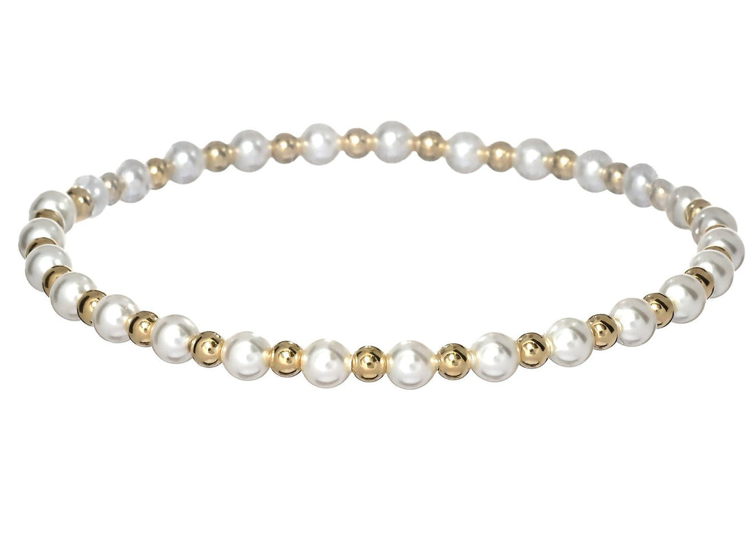 Bara Boheme | Small Pearl &amp; Bead Bracelet