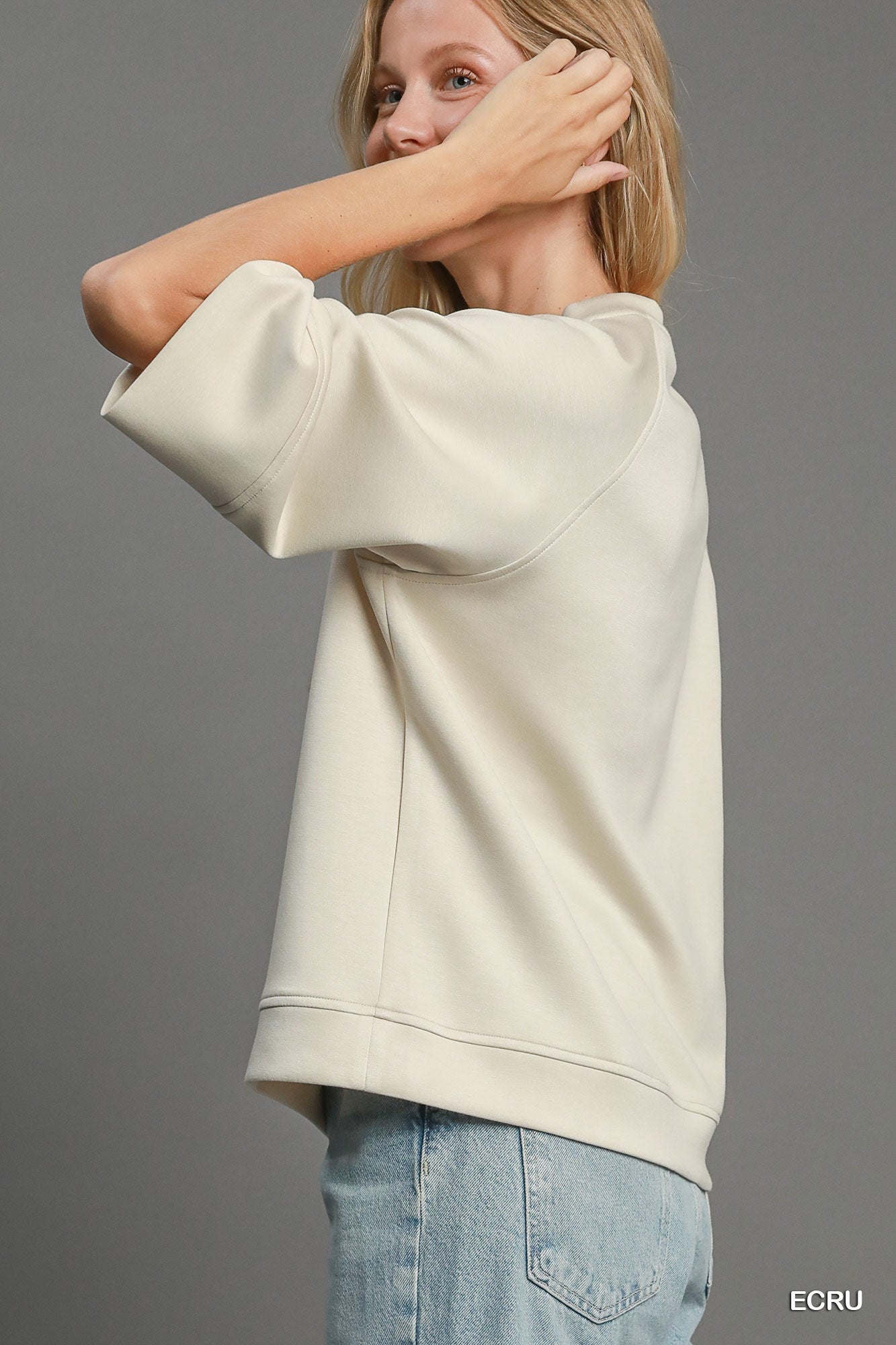 Umgee Usa | Raglan Short Sleeve Top | Umgee Usa | Cloister Collection Designer Fashion