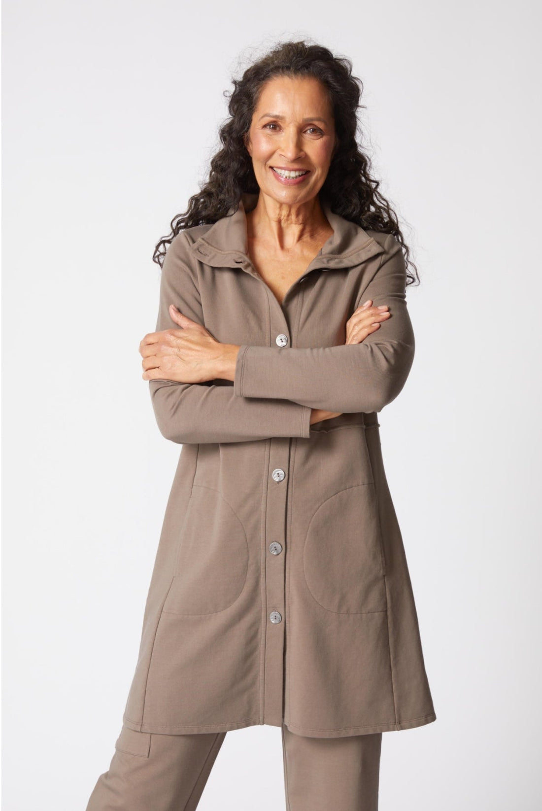 Habitat | French Terry Car Coat