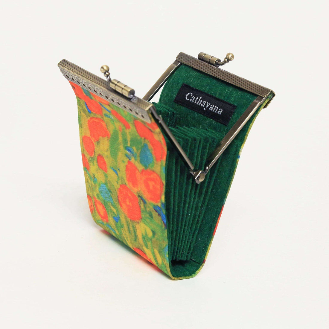 Cathayana | RFID Card Holder - Klimt Flower Farm