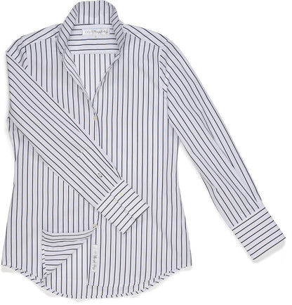 Claridge+king | Black and White Stripe Top