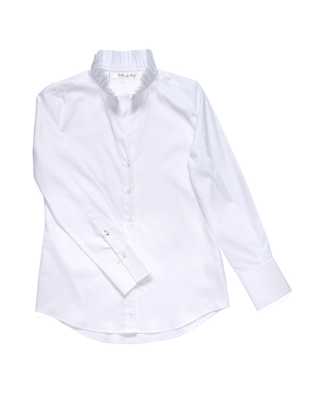 Claridge+King pleated layered top, stylish women&