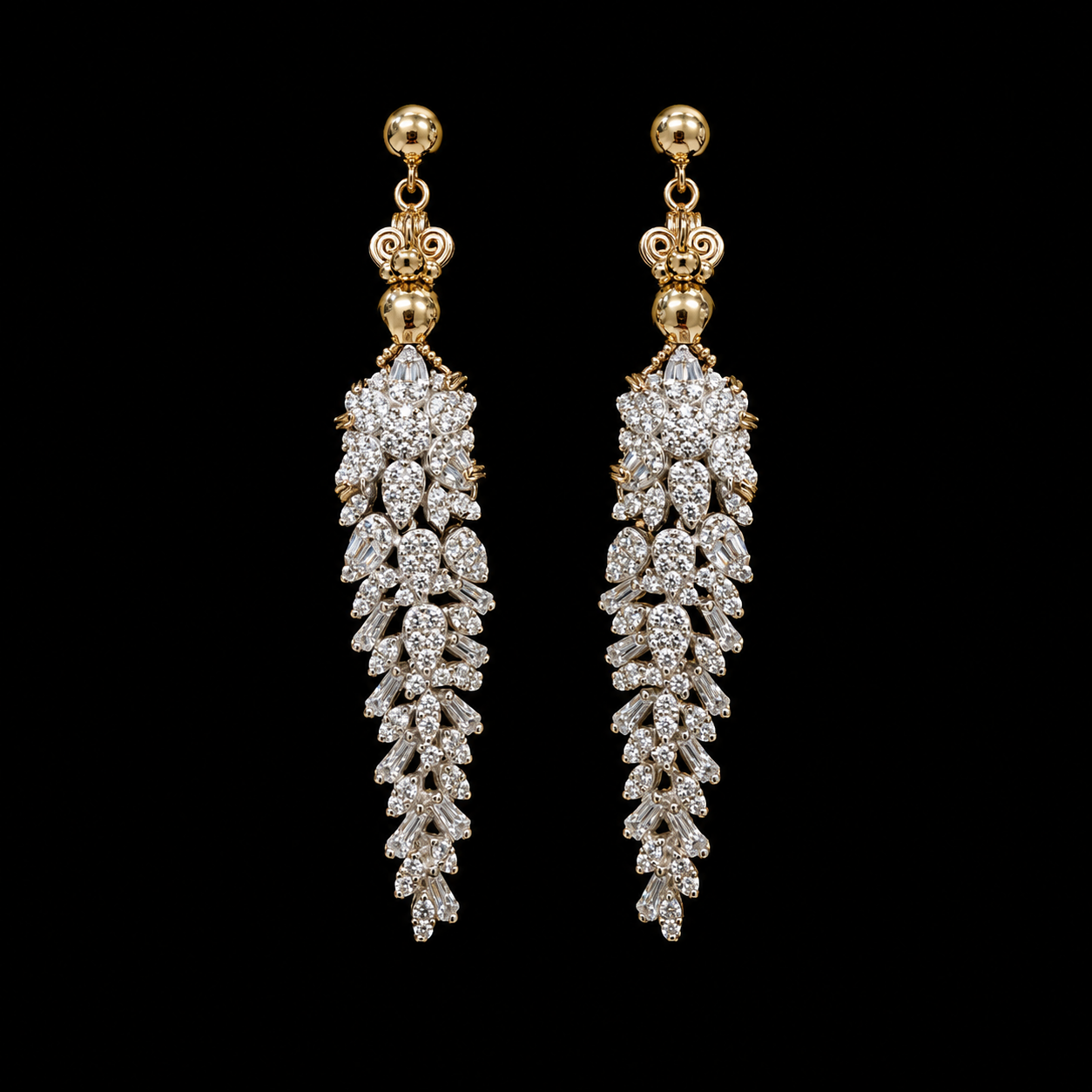 Crystal Drop Earrings