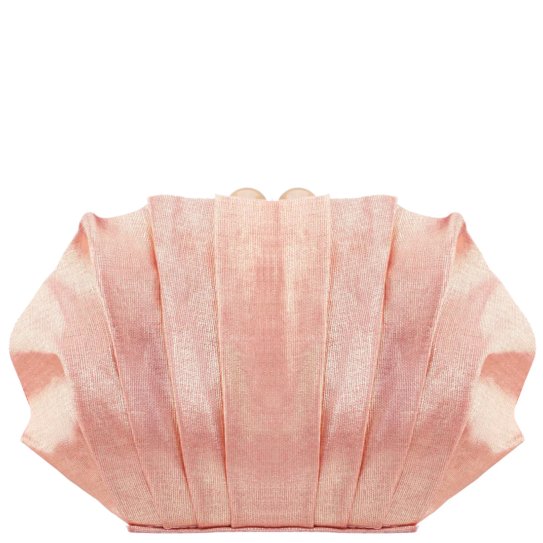 Women’s Coral Pink Reef Sea Shell Shaped Evening Bag