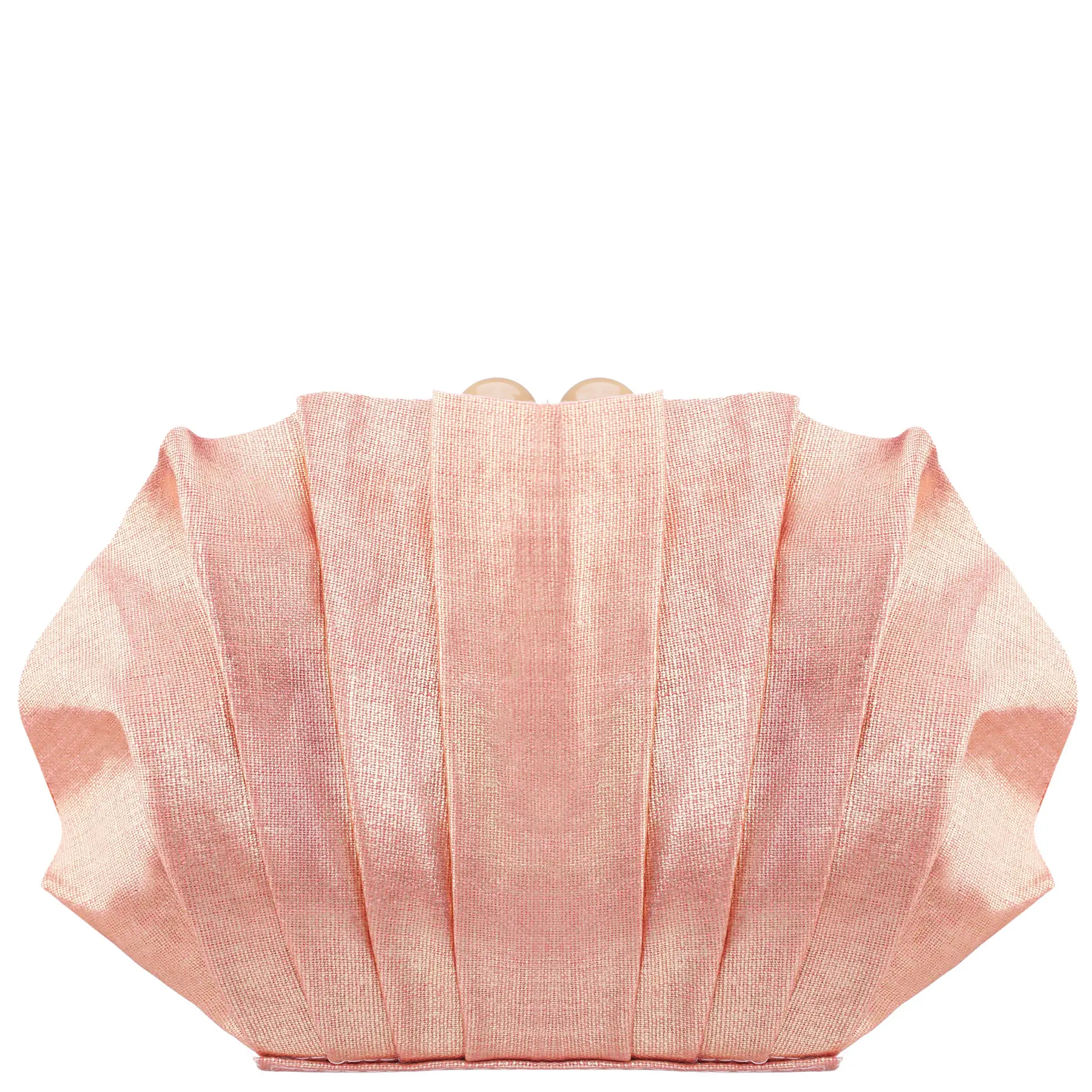 Women’s Coral Pink Reef Sea Shell Shaped Evening Bag