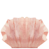 Women’s Coral Pink Reef Sea Shell Shaped Evening Bag
